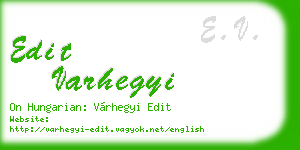edit varhegyi business card